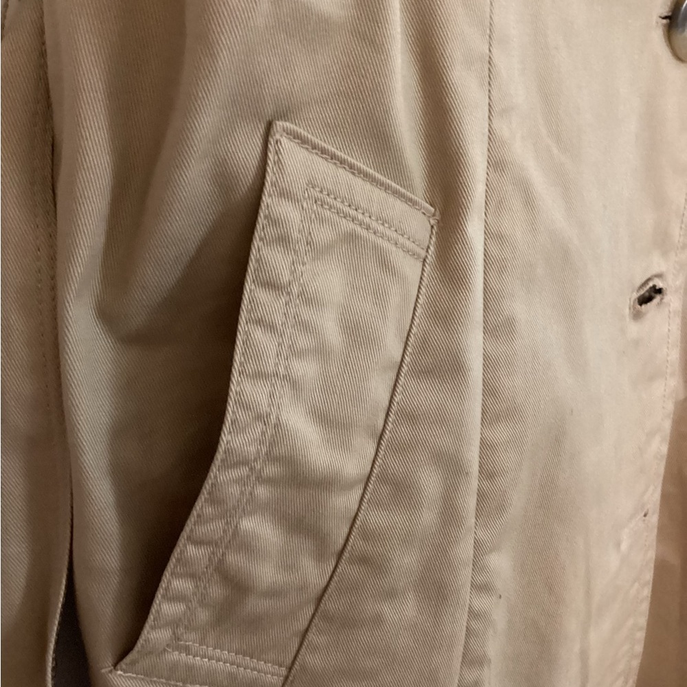 Dennis Basso Light Weight Trench Coat - Picture 5 of 6